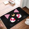 Anime Sailors Moons Luna Cat Front Floor Door Entrance Mat Indoor  Bath Kitchen Doormat Bedroom Carpet Rug