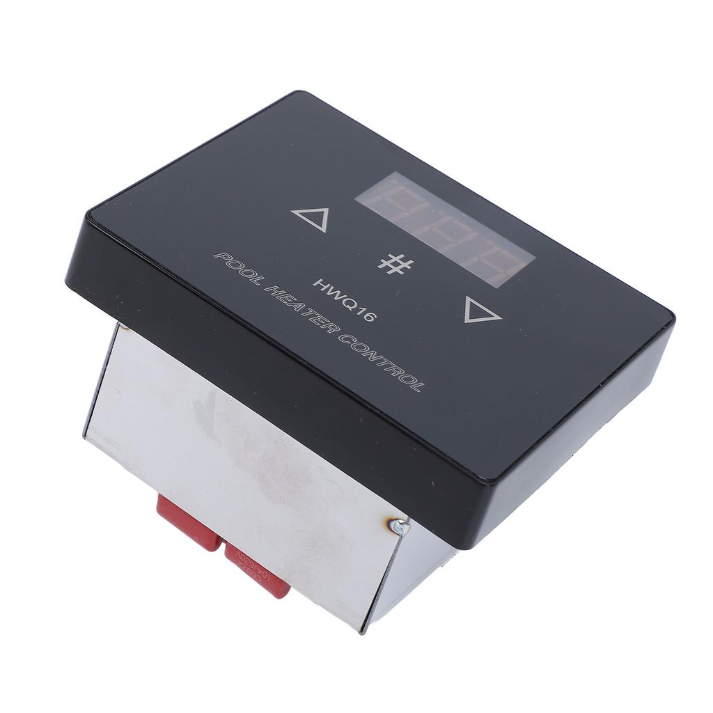 Electric Pool Thermostat Panel Touchscreen Digital Display Swimming Pool Heater Control Panel for Spa Bath Hot Tub 220V
