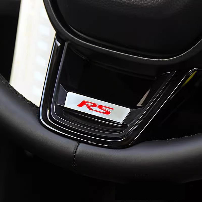 ABS Car Steering Wheel Emblem Sticker Accessories For Honda Civic Fit Jazz Accord Pilot CRV Odyssey Passport ZRV/USA-HRV INSPIRE OM4