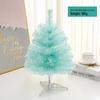 Mini Pink Tabletop Christmas Tree Ornament, 45/60cm - Festive Holiday Decoration