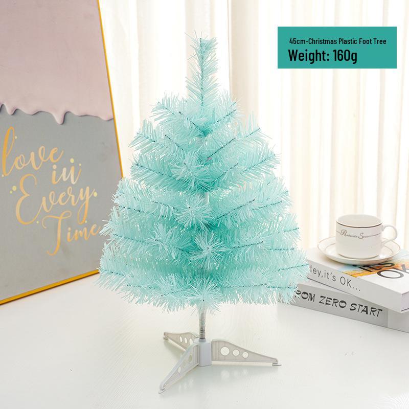 Mini Pink Tabletop Christmas Tree Ornament, 45/60cm - Festive Holiday Decoration