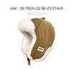 Winter Lei Feng Style Hat | Unisex, Fleece-Lined and Thickened, Acrylic, for Cycling, Warmth, Ear Protection, and Skiing