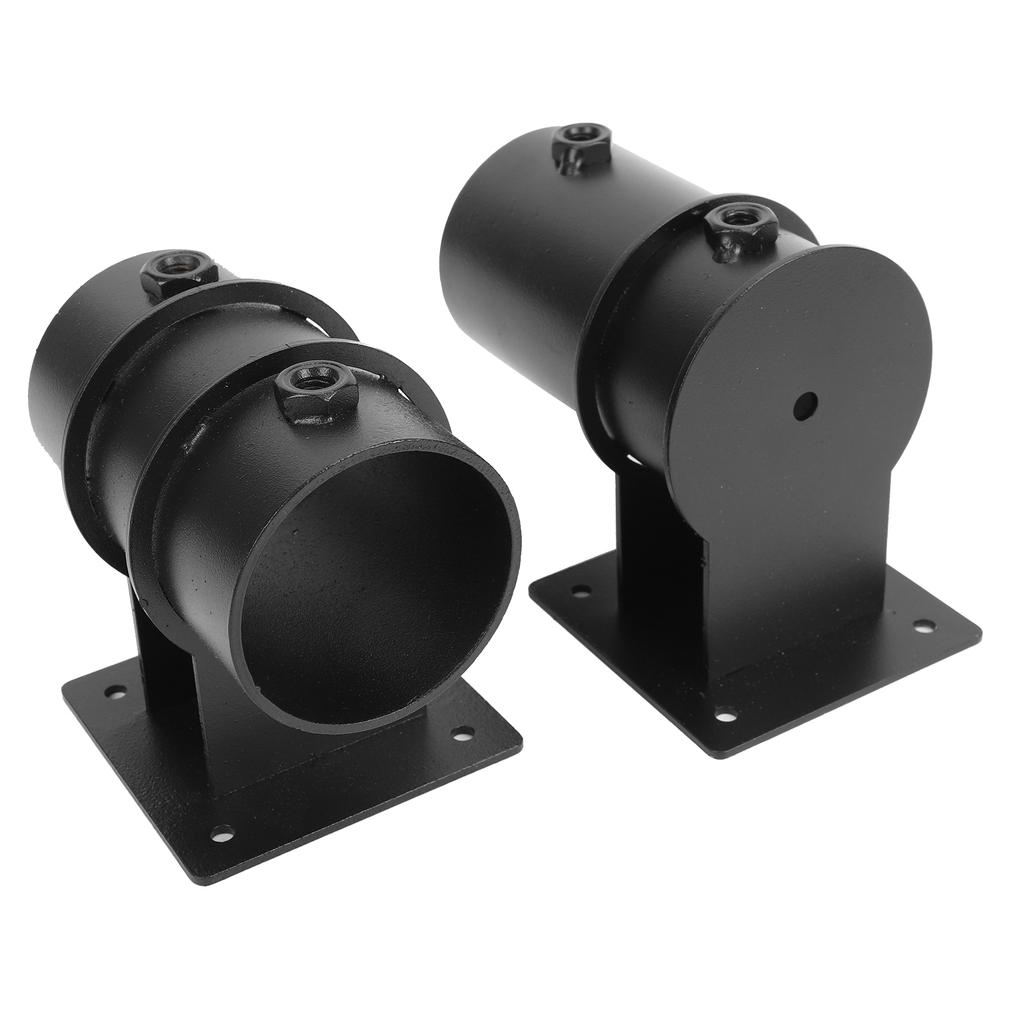 Patio Umbrella Holder for Deck Railing Metal Adjustable Patio Umbrella Clamp Stand Mount for Outdoor Balcony