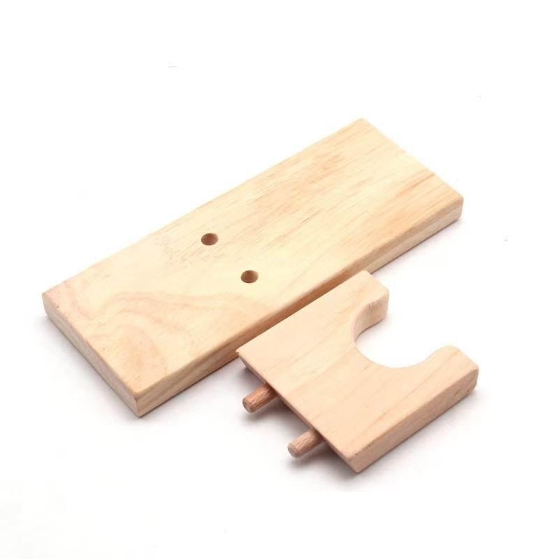 Wood Glue Gun Holder Stand Tools Storage Bracket 20X8Cm Craft Room Organizer Base