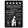 Attention Metal Tin Sign Washing Room Wall Decoration Plaque Vintage Poster Iron Painting for Man Cave Home Cafe Garden Club Bar
