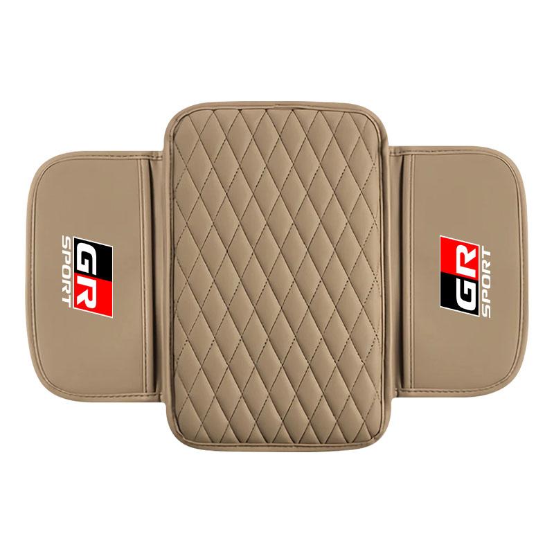 Car Armrest Box Height Pad Mounted Memory Cotton Central Box Car Interior For Toyota GR Sport Hilux Aygo Yaris Corolla Rav4 CHR Auris Cruiser Camry