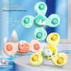 Rotating Suction Cup Baby Rattle Toy - Fun High Chair Spinner for Children