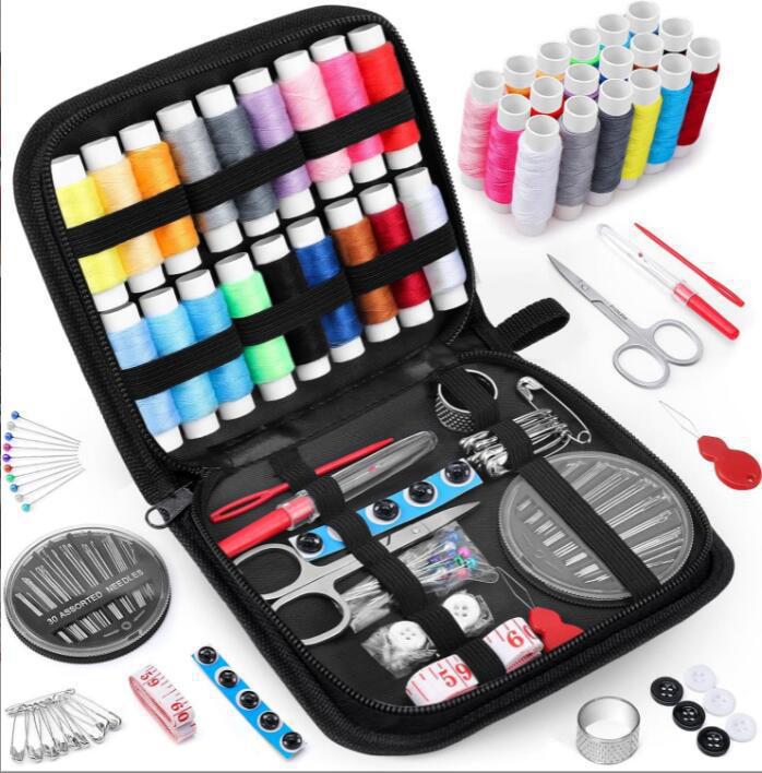 Portable Cross Stitch Needle Threader & Sewing Repair Kit: Practical Handmade Household Tool Set