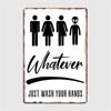 Funny Toilet Metal Painting Tin Sign Retro Picture Vintage Corrosion Plaque Board Man Cave Cafe Bar Cinema Bathroom Wall Decor