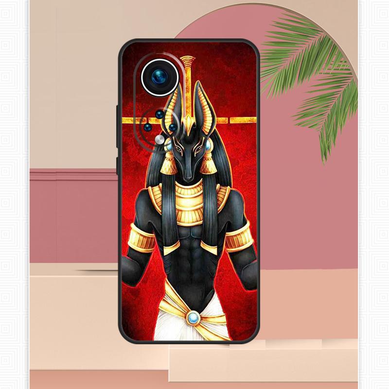 Egypt Nefertiti Anubis Ankh Case For Honor Magic 5 6 7 8 Pro Honor X9c X9b X9a X8b X8a X8c 50 70 90 400 200 Lite Cover