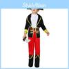 Stunning Kids Hook Pirate Costume Made Of Durable Polyester Ideal For Stage Performance