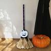 Flytande Halloweenkvast 31,5" Hög Elektrisk Häxa Flygande Kvast Animerad Spökdansande Kvast med LED för Inomhus Hem Golvdekor