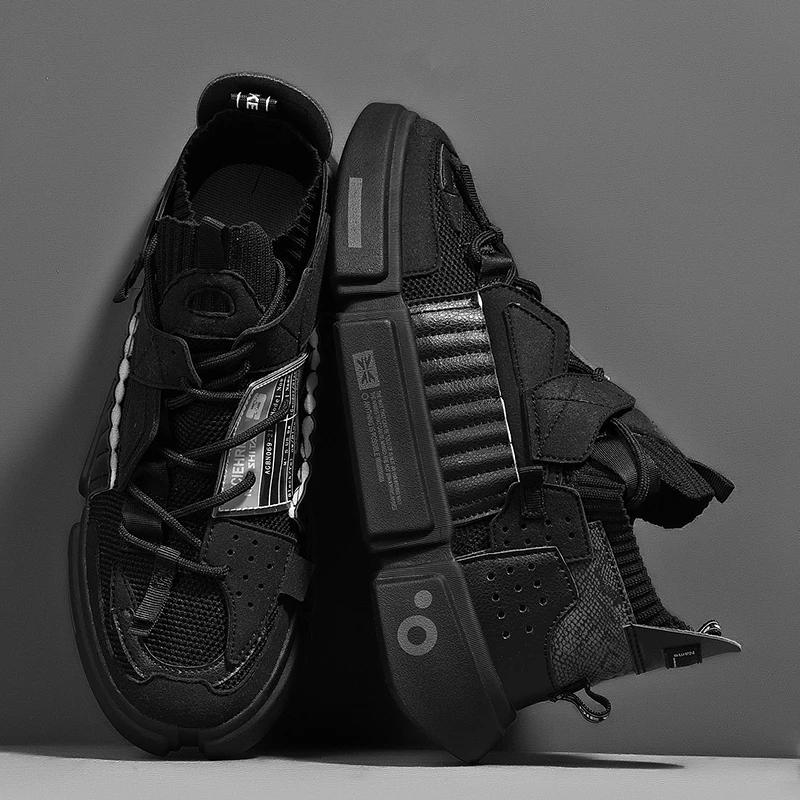 Bunte Sneaker Herren Tenis Atmungsaktiver Lässiger Schuh für Herren Sommer Herren Paarschuhe Hellschwarze Turnschuhe Zapatillas Hombre
