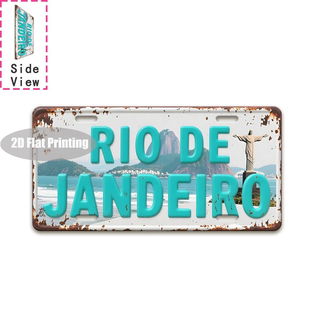 Tin Sign  Vintage Durable Metal Plaque Wall Decor Home Office Bar Man Cave Garage City Coordinate Birth Year License Plate W