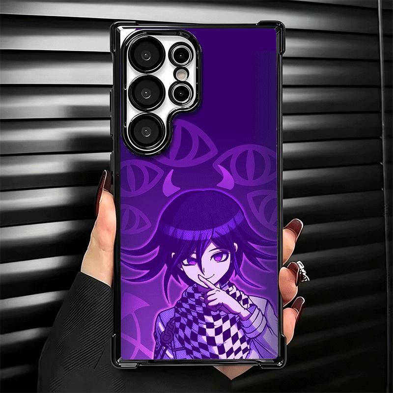 Anime D-Danganronpa Soft Phone Case For Samsung Galaxy S26 Ultra S25 Edge S24 FE S23 Plus S22 S21 + S20 Plating Anti-Fall Fundas