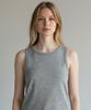 Bonseullipi Crystal Stud Tank Top (Melange Gray)