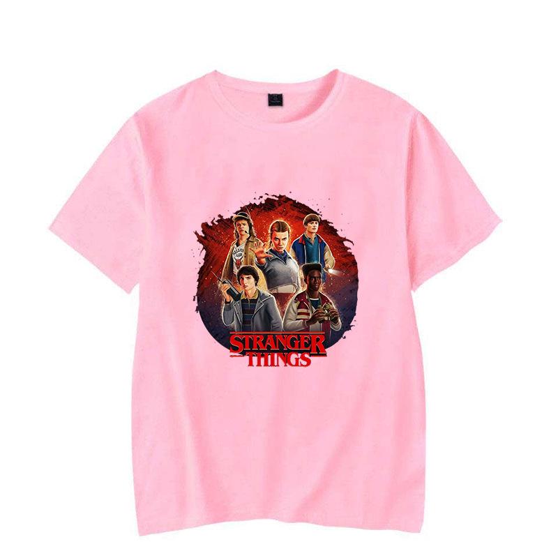 Stranger Things Unisex Y2K Short Sleeve Casual T-shirt
