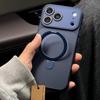 Matte Magnetic For  Wireless Charge Case For For Iphone 17 16 1 14 13 12 11 Pro Max Plus Bracket Stand Holder Clear Cover