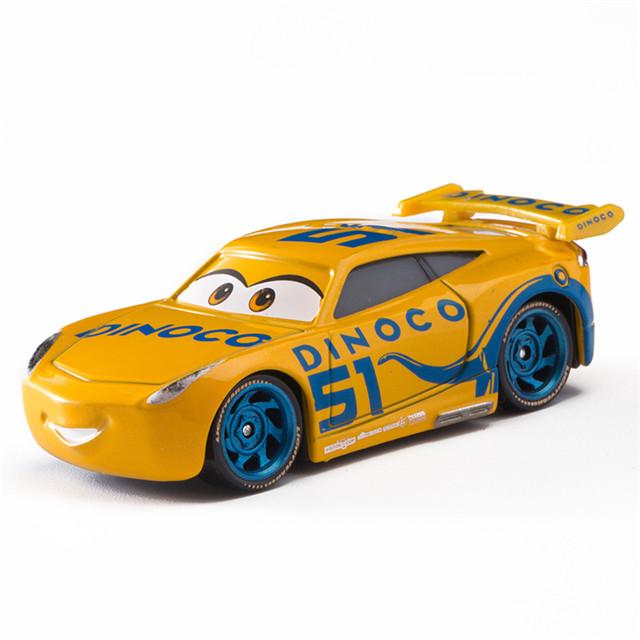 Mașinuțe Non-Toxice Mașinuțe Pixar Lightning Mcqueen Jackson Storm The King Mater 1:55 Mașinuță Model din Aliaj Diecast Cadou de Crăciun pentru Copil