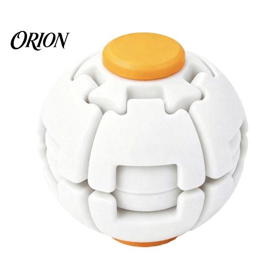 Stress Reduction Toy 3D Printed Press Spinning Ball, Anxiety Relief Fidget Spinner, Spinner Rotating Splicing Ball Desk for Kids Teens Adults