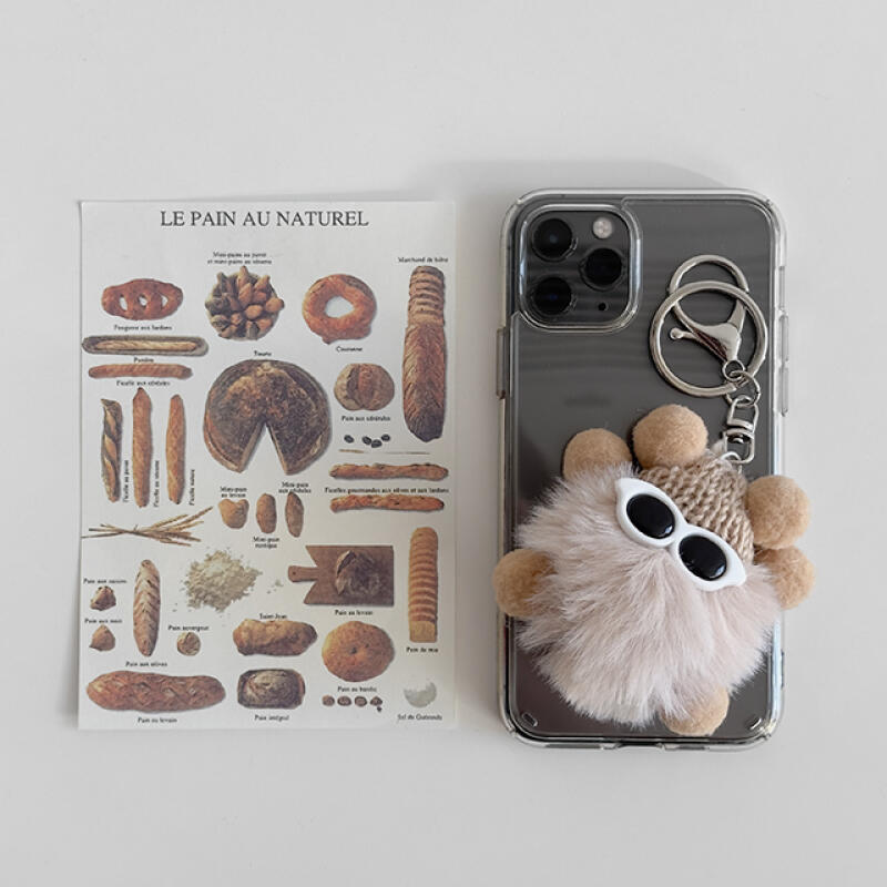 Cute Plush Fur Keychain Ac-9511c