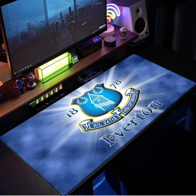 Football Club Everton Mouse Pad, Rubber Base, Mouse Pad for Gamers and Office Use, Gaming Desk , Easy To Clean Mat Christmas Fan Gifts