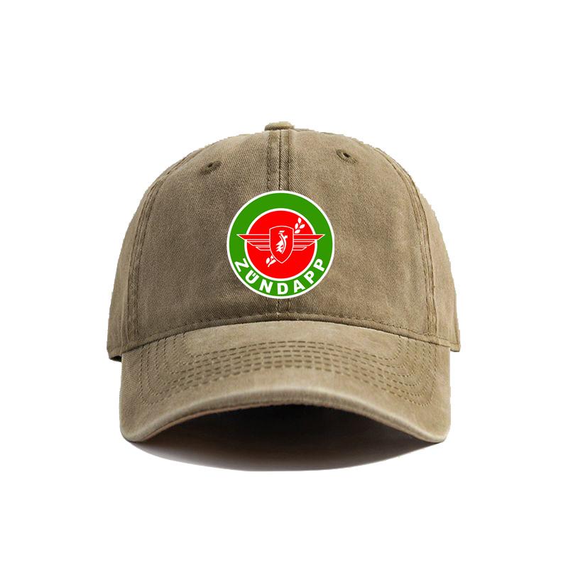 Zundapp Motorcycle Baseball Cap Summer Distressed Dad Hats Unisex Outdoor Adjustable Cotton Caps