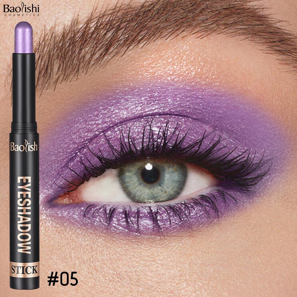 Eye Shadow Stick Makeup Multi-color Three-dimensional Eye Shadow Twelve-color High-gloss Fine Glitter Eye Shadow Pen