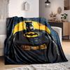 1pc Batman Flannel Throw Blanket Lightweight Soft Warm All Season Blanket for Sofa, Bed, Travel, Camping L1024144