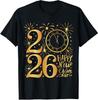 Happy New Year Party 2026 Family Matching Unisex T-Shirt