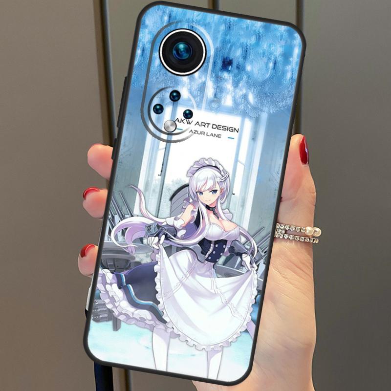 Azur Lane Pour Huawei P20 P30 P40 Lite Pro P Smart 2019 Nova 9 5T Étui de téléphone Pour Honor 50 8X 9X 10i