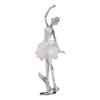 Artistic Resins Ballet Girl Figurine Ballerinas Sculpture Dancing Lady Statue for Desk or Book Shelf Display Ornament