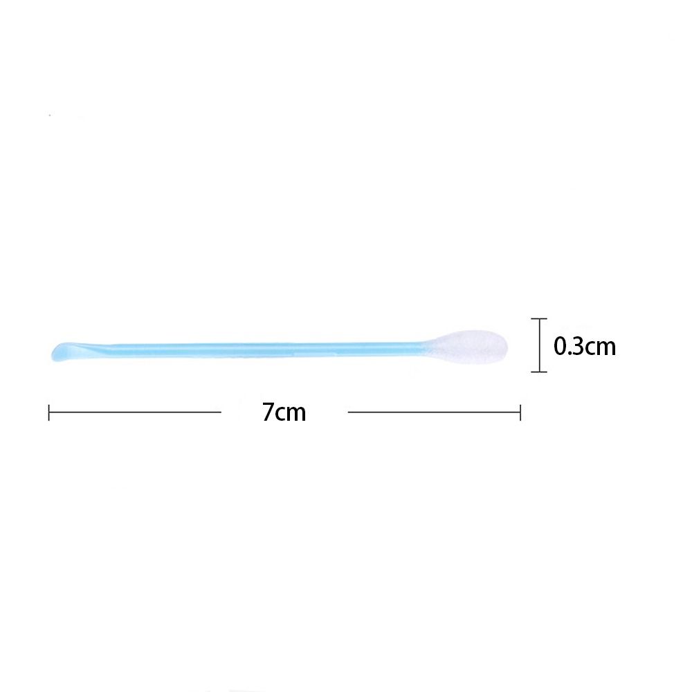100Pcs Plastic Cotton Swabs Double-headed Cleaning Cotton Bud Convenient Ear Cleaner Home