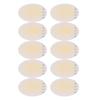 Gel Blister Pad Soft Skin Friendly Portable Heel Blister Cushion for Fingers Toes 10pcs