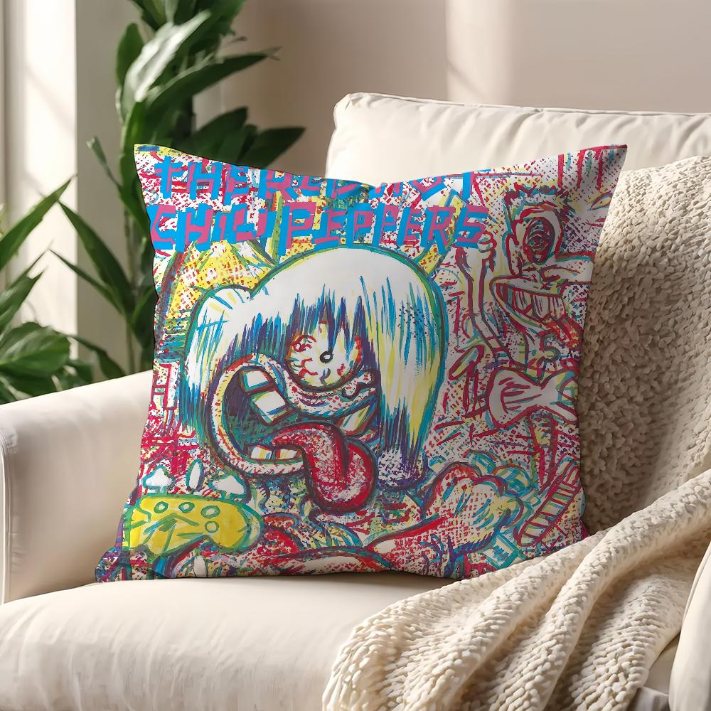 RRed CChili PPeppers Cushion Cover For Pillow Printing Sofa Decoration Home Car Room Coffee Shop Office Nordic Simplicity