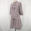 BURBERRY BLUE LABEL Five-Sleeve Balloon Dress [36/S] Frill Detail(USED)