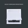 White Central Air Conditioning Type Maintenance Port Louver Air Outlet Diffuser Aluminum Alloy Press Door Hinge Lock
