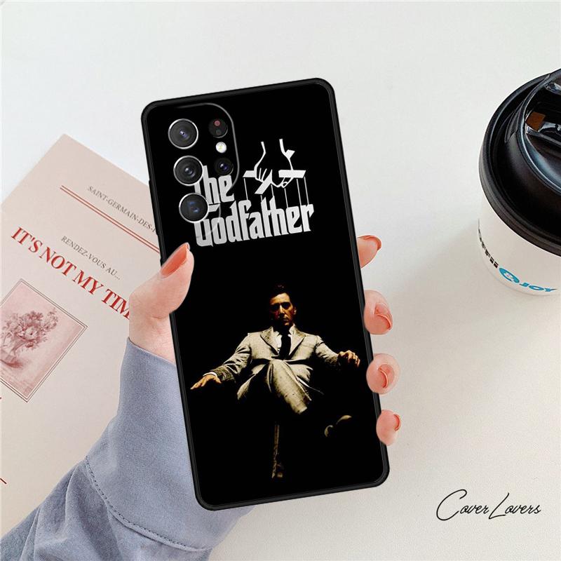 The Godfather Phone Case For Samsung Galaxy S24 S25 S23 S22 Ultra Note 10 20 Plus S20 S21 FE Cover
