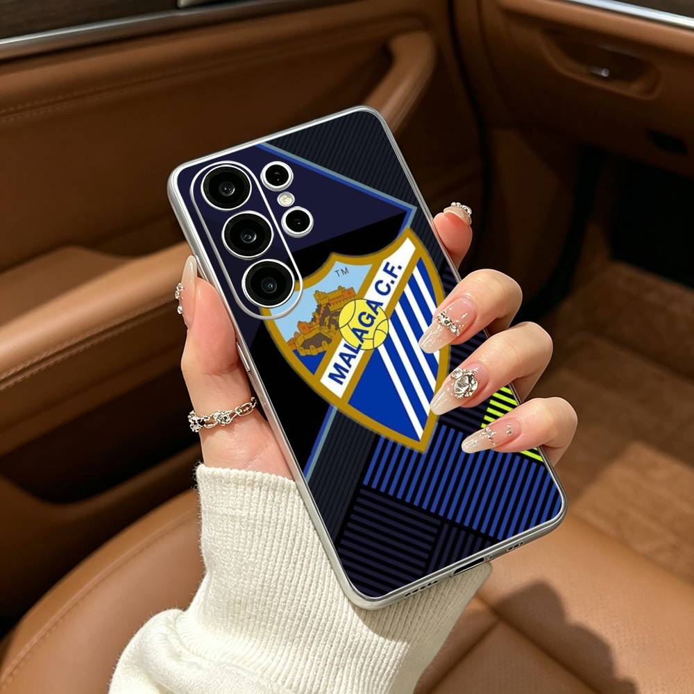 Cool M-Malaga -C-CF Phone Case For Samsung S25,S24,S21,S22,S23,S30,Ultra,S20,Plus,Fe,Lite Transparent Cover