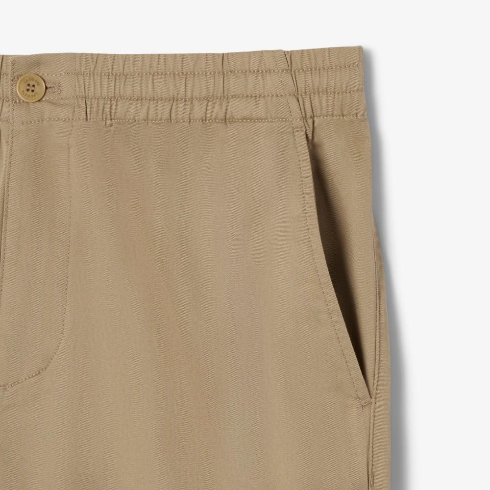 Lacoste Men's Cotton Stretch Regular Fit Banded Pants XH0062-55NCB8