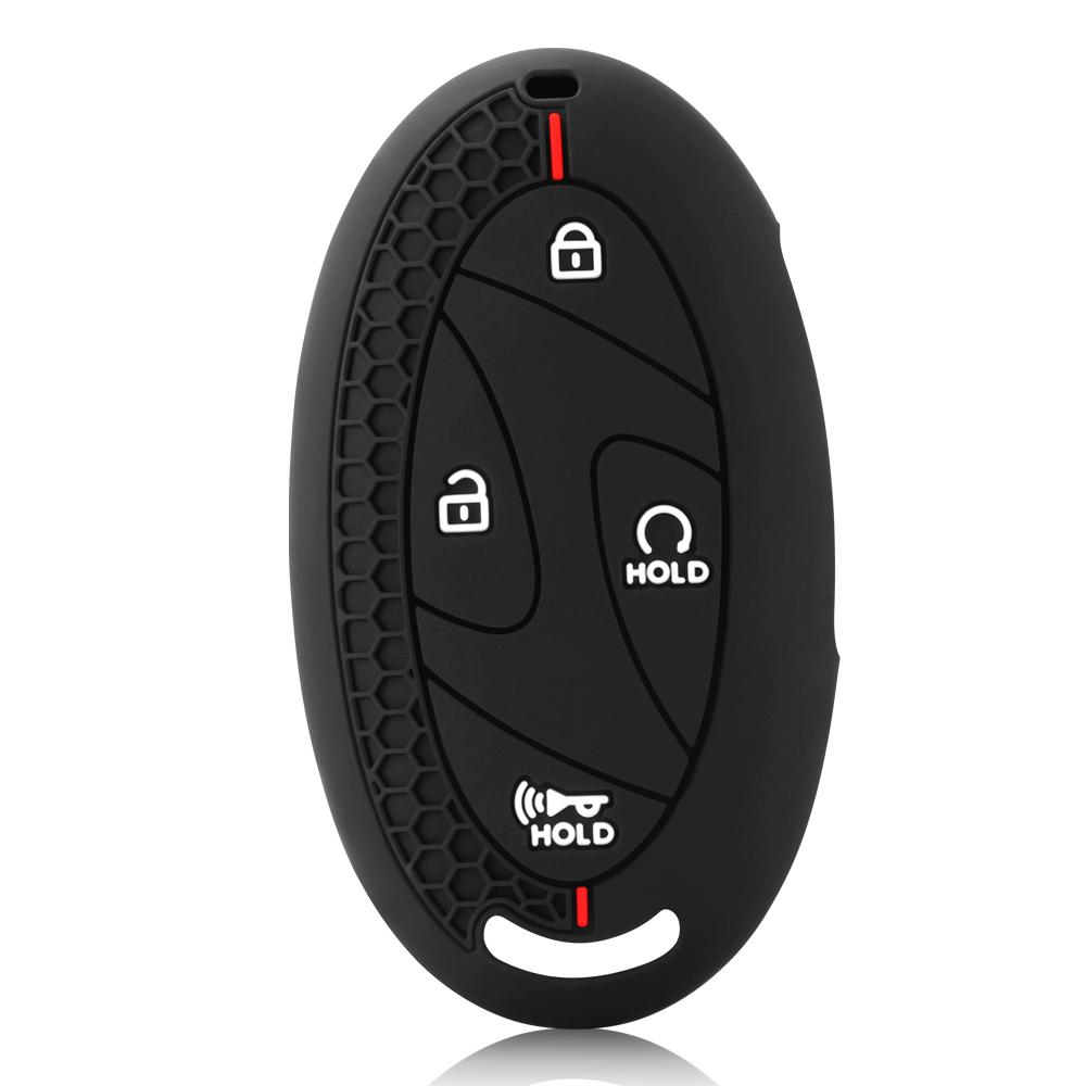 Silikon-Autoschlüsseletui, Schlüsselabdeckung, Schlüsselanhängerhalter für New Kona SX2, Hyundai IONIQ 6, New Grand Prix GN7, Autozubehör