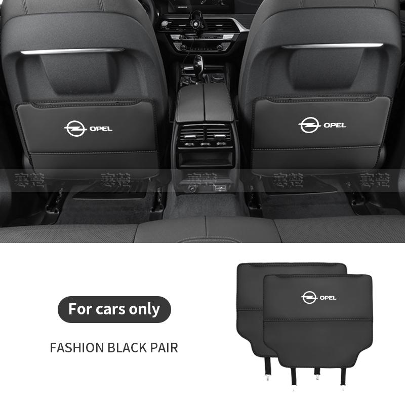 Car Seat Back Protection Anti-Kick Pad Rear Seat Storage Bag For Opel OPCline ASTRA CORSA INSIGNIA MOKKA VECTRA ZAFIRA GTC Tigra Nz4