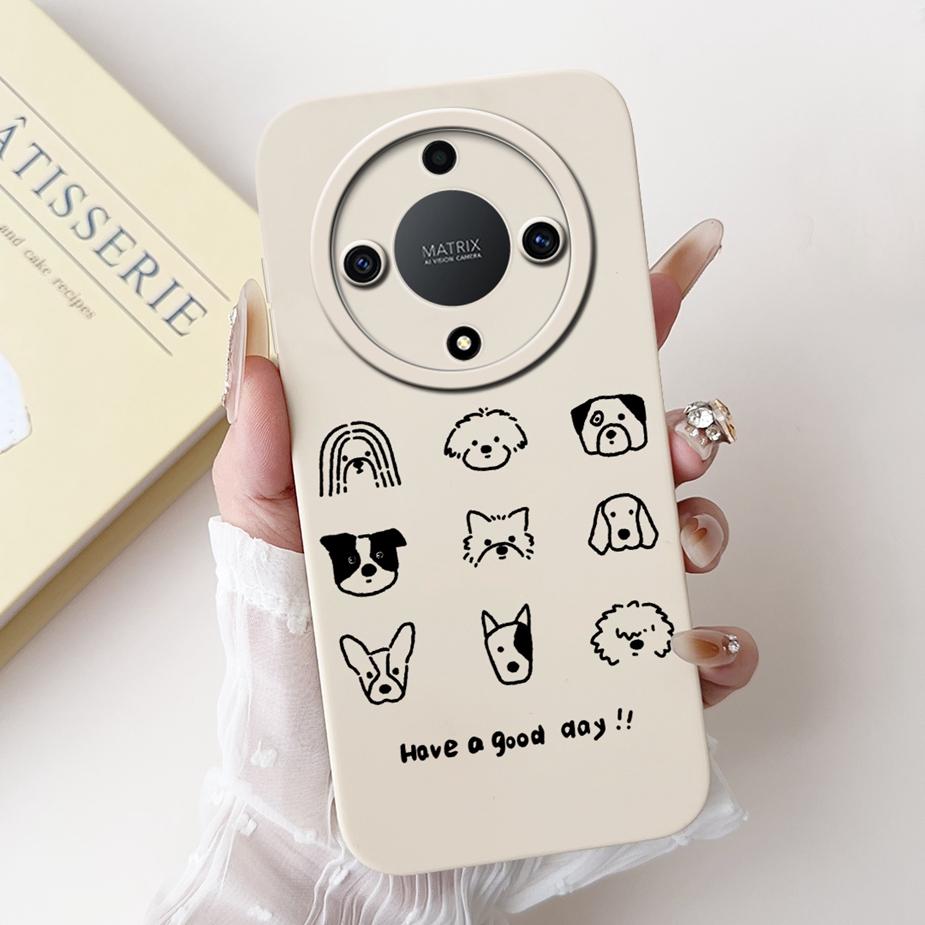 For Honor Magic 5 Lite Case Honor X9A RMO-NX1 Cute Cartoon Painted Cover Soft TPU Phone Case For Honor Magic5 Lite HonorX9a Bags