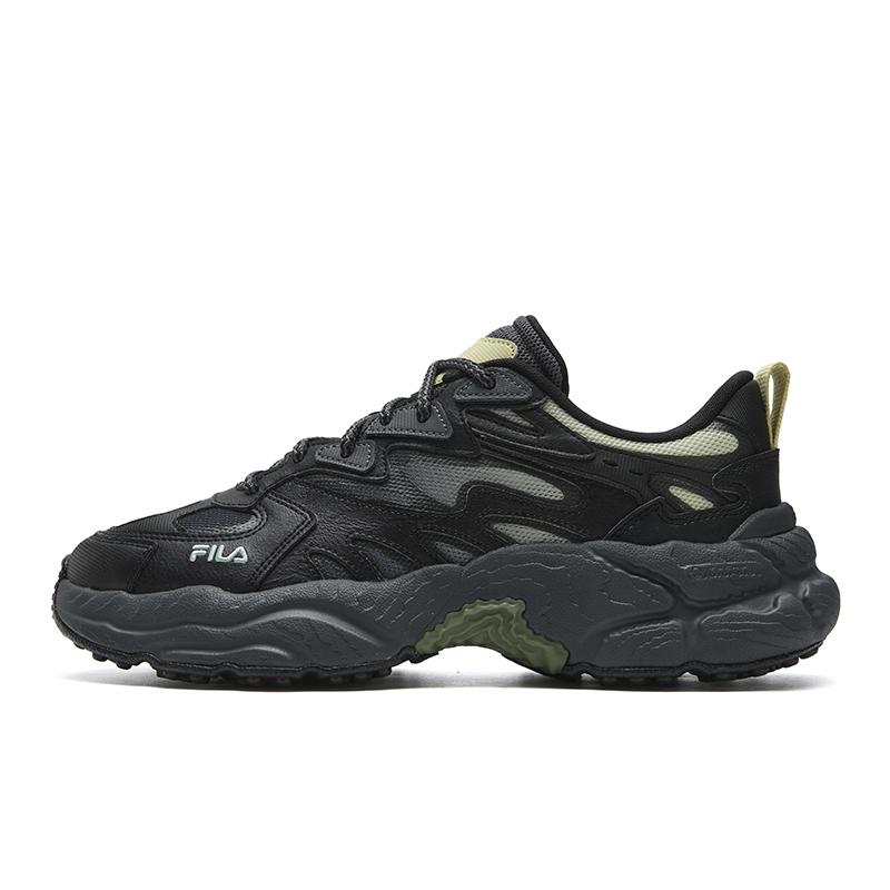 Fila Fern Fashionable Personality Classic Retro Sports Casual Comfortable Thick Sole Durable Breathable Lightweight Low Top Dad Shoes F12M622118FFB