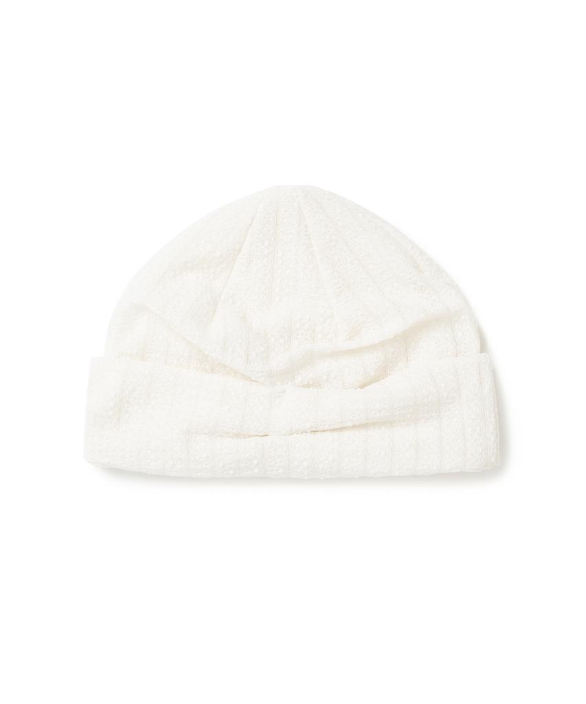 MILLO WOMEN Symbol Lace Beanie [Ecru]