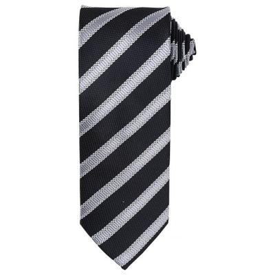 Mens Stripe Waffle Tie