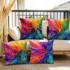 Geometric Art Cushion Cover Soft Plush Throw Pillow Cover DoubleSided Cushion Case Sofa Bedroom Home Decor
