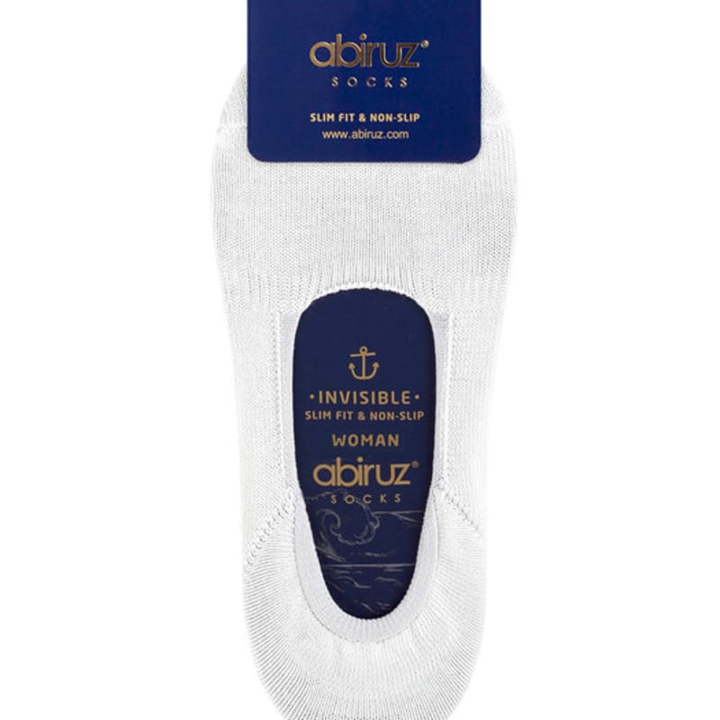 Abiruz Damen Rutschfeste Falsche Socken Weiß GK-1