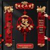 Auspicious Housewarming Magnetic Couplets for New Home Decor with New Year's Blessings