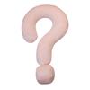 Geometric Symbol Neck Pillow Question Mark Pillow Creative U-shaped Pillow Nap Neck Pillow Student Home Travel Pillow